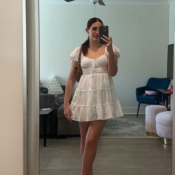 White Princess Polly dress size 6 - Picture 6 of 6